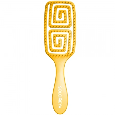 Расческа для сухих и влажных волос ароматизированная Solomeya Wet Detangler Brush Rectangular