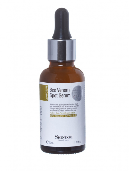 Сыворотка с пчелиным ядом Skindom Bee Venom Spot Serum, 30 мл. Сыворотка с пчелиным ядом Skindom Bee Venom Spot Serum, 30 мл.