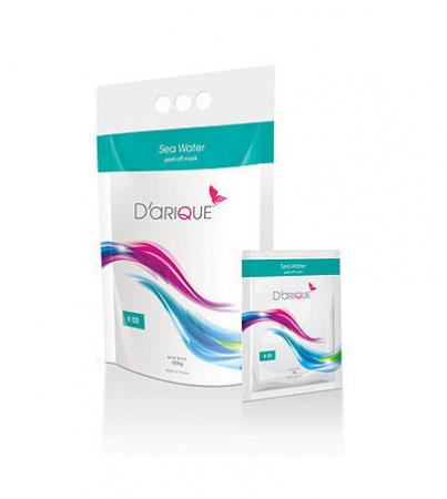 Заживляющая альгинатная маска с морской водой Darique