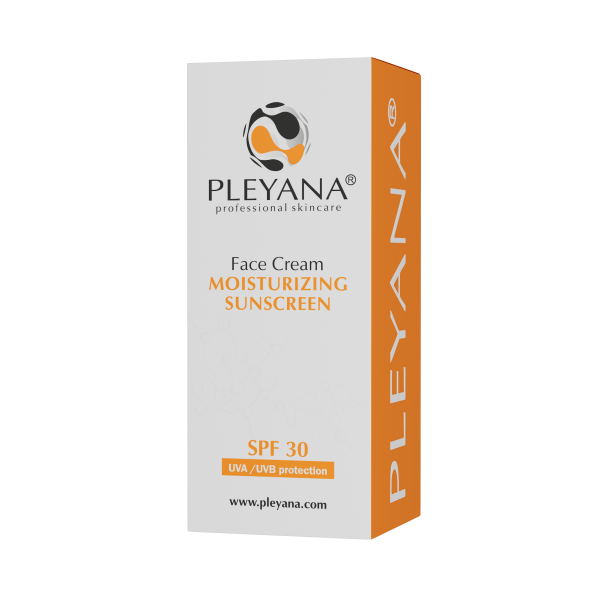 Солнцезащитный увлажняющий крем для лица SPF 30 Pleyana Face Cream Moisturizing Sunscreen SPF 30, 50 мл
