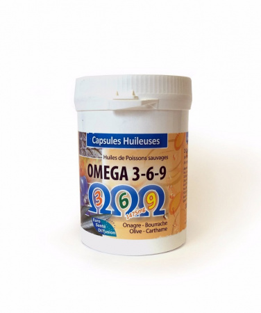 Омега 3-6-9 капсулы с НЖК Лаборатория Деваль Omega 3-6-9 Capsules