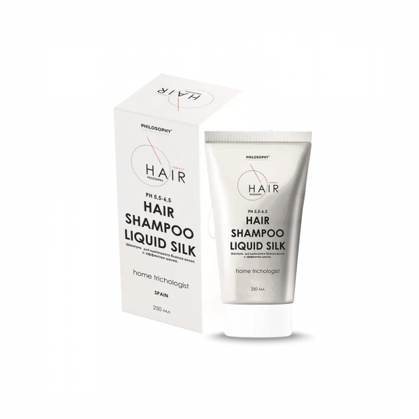 Шампунь для идеального блеска волос с эффектом шелка Philosophy Perfect Hair Spampoo Liquid Silk, 250 мл