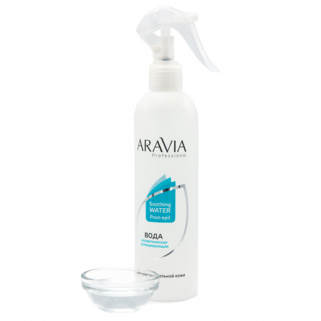 Вода косметическая успокаивающая Aravia Soothing Water Post-Epil, 300 мл