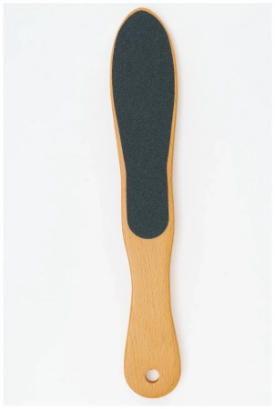 Профессиональная деревянная педикюрная пилка в форме стопы Solomeya Professional Wooden Foot File Foot shape