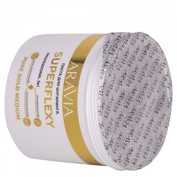 Паста для шугаринга Aravia Professional SUPERFLEXY PURE GOLD , 750 гр Паста для шугаринга Aravia Professional SUPERFLEXY PURE GOLD , 750 гр