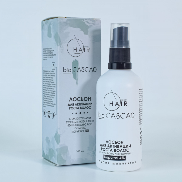 Лосьон для активации роста волос у детей от 6 лет Philosophy bioCASCAD 8D HYALURONIC ACID COMPLEX EXOSOME, 100 мл