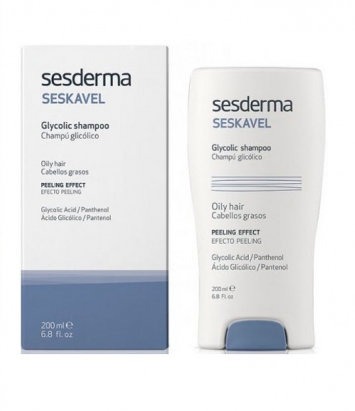 Шампунь с гликолевой кислотой Seskavel Glycolic Shampoo,  200 мл Шампунь с гликолевой кислотой Seskavel Glycolic Shampoo,  200 мл