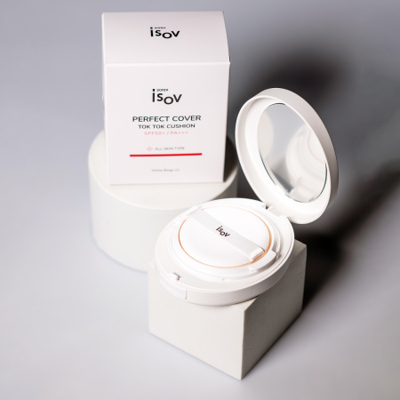 Кушон ISOV SOREX Perfect Cover Tok Tok Cushion, 2 шт.*15 гр.