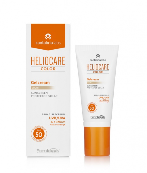 Тональный солнцезащитный гель-крем с SPF50 Light Cantabria Labs Heliocare Color Gelcream Light SPF50, 50 мл Тональный солнцезащитный гель-крем с SPF50 Light Cantabria Labs Heliocare Color Gelcream Light SPF50, 50 мл