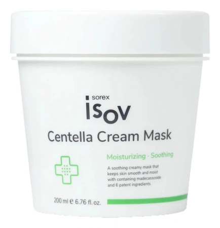 Маска увлажняющая Isov Sorex Centella cream Mask, 200 мл