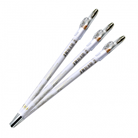 Карандаш белый косметический для лица и тела Zhejiang Davis Industrial Co. Ltd White cosmetic pencil for face and body, 1 шт