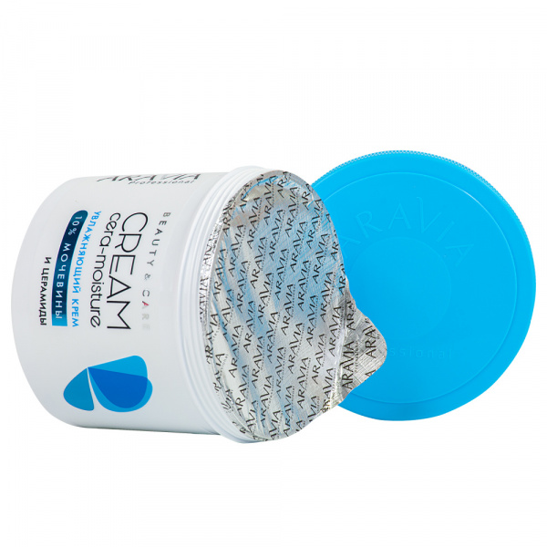 Увлажняющий крем с церамидами и мочевиной (10%) Aravia Cera-Moisture Cream, 550 мл