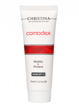 Матирующий защитный крем SPF15 Christina Comodex Mattify and Protect Cream