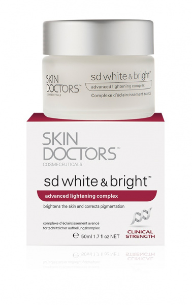 Отбеливающий крем для лица Skin Doctors SD White and Bright, 50 мл Отбеливающий крем для лица Skin Doctors SD White and Bright, 50 мл
