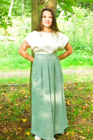 Льняной топ Душечка