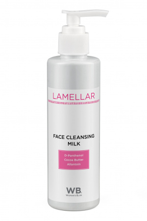 Молочко для лица очищающее с D-пантенолом Woman's Bliss Face Cleansing Milk,  200 мл