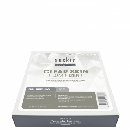Кит пилинг-гель  «Сияние кожи», Soskin,  Pigment Global Peeling W+, 30 мл.