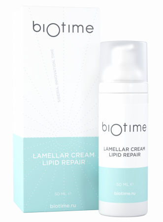 Ламеллярный липидовосполняющий крем Biotime Lamellar Cream Lipid Repair, 50 мл