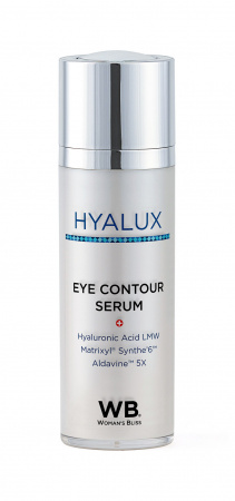 Сыворотка для кожи вокруг глаз Woman's Bliss Hyalux Eye Contour Serum,  30 мл Сыворотка для кожи вокруг глаз Woman's Bliss Hyalux Eye Contour Serum,  30 мл