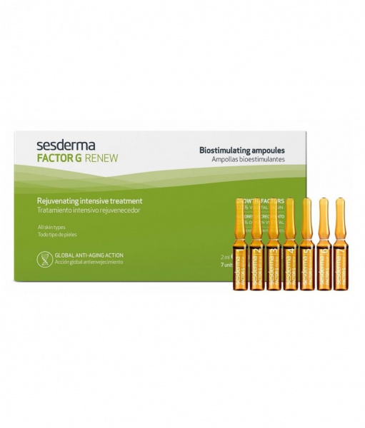 Биостимулирующее средство в ампулах Factor G Renew Biostimulating Ampoules, 7 шт Биостимулирующее средство в ампулах Factor G Renew Biostimulating Ampoules, 7 шт