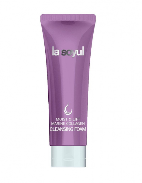 Очищающая пенка с морским коллагеном La Soyul Moist and Lift Marine Collagen, 150 мл Очищающая пенка с морским коллагеном La Soyul Moist and Lift Marine Collagen, 150 мл