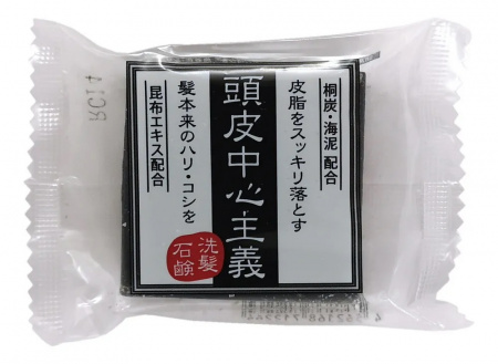 Мужское универсальное мыло-шампунь для очищения жирной кожи головы, волос и тела Kikuboshi Scalp care hair soap, 30 гр 906 р.