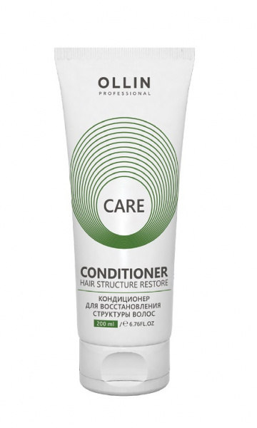 Кондиционер для восстановления структуры волос OLLIN Professional, 200 мл