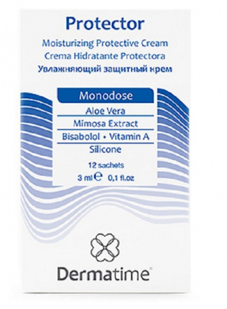 Увлажняющий защитный крем в саше Dermatime ROTECTOR Moisturizing Protective Cream MONODOSE