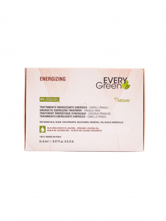 Сыворотка против выпадения волос Dikson EVERY GREEN VEGAN LOSS CONTROL TRATTAMENTO ENERGIZZANTE, 8 мл