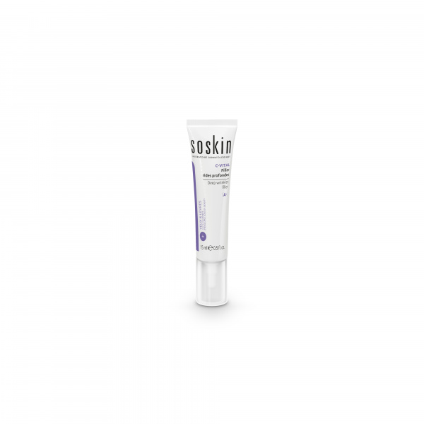 Крем-филлер для век Soskin C-VITAL Deep wrinkles filler, 15 мл.