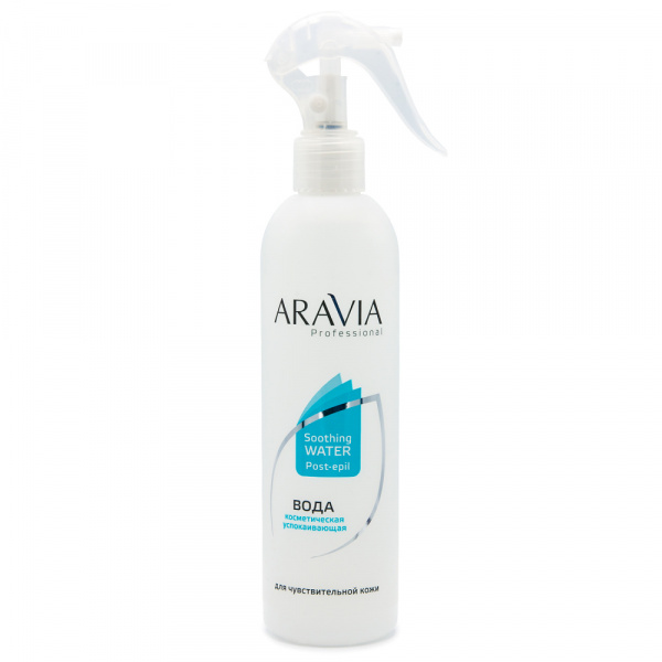 Вода косметическая успокаивающая Aravia Soothing Water Post-Epil, 300 мл