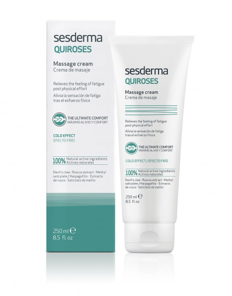 Крем массажный Quiroses Massage Cream, 250 мл Крем массажный Quiroses Massage Cream, 250 мл