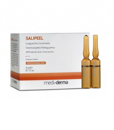 Салициловый пилинг в ампулах 30% Mediderma Salipeel Ampollas Long Action Peel 30%
