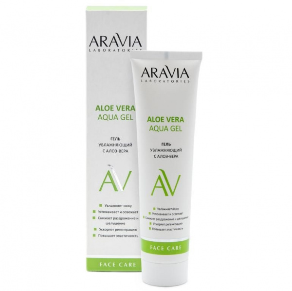 Увлажняющий гель с алоэ-вера ARAVIA Laboratories Aloe Vera Aqua Gel, 100 мл