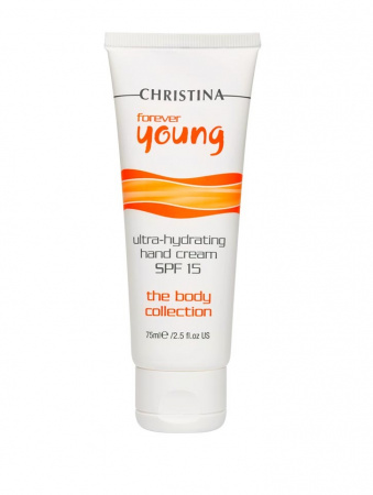Ультраувлажняющий крем для рук c SPF 15 Christina Forever Young Ultra-Hydrating Hand Cream SPF 15