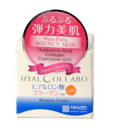 Глубокоувлажняющий крем с наноколлагеном и наногиалуроновой кислотой Meishoku Hyalcollabo Cream