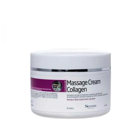 Массажный крем для лица с коллагеном Skindom Massage Cream Collagen, 250 мл