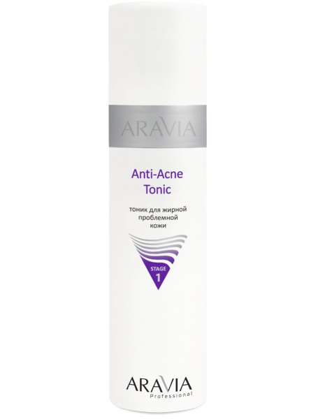 Тоник для жирной проблемной кожи Aravia Anti-Acne Tonic, 250 мл Тоник для жирной проблемной кожи Aravia Anti-Acne Tonic, 250 мл