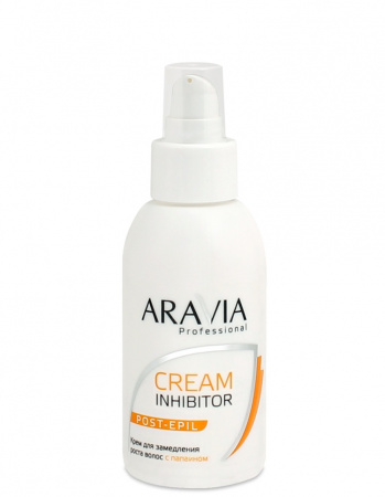 Крем для замедления роста волос с папаином Aravia Professional Cream Inhibitor