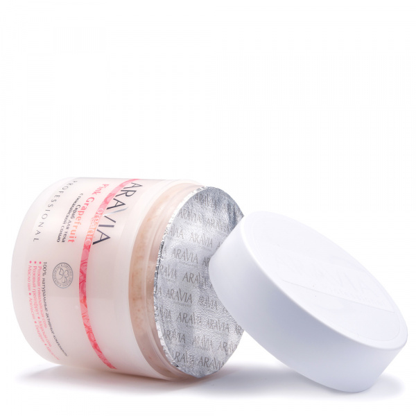Скраб для тела с гималайской солью Aravia Organic Pink Grapefruit, 300 мл Скраб для тела с гималайской солью Aravia Organic Pink Grapefruit, 300 мл