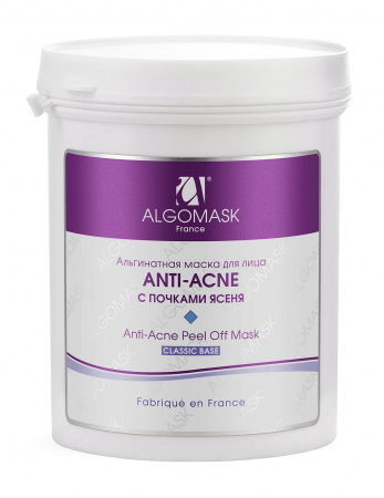 Маска альгинатная для лица Anti-Acne восстанавливающая Algomask Anti-Acne Peel Off Mask, 200 гр