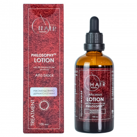 Укрепляющий лосьон для волос Philosophy Perfect Hair Alfa Block Lotion With 2% Kopyrrol, 100 мл