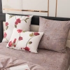 Комплект постельного белья Делюкс Сатин  Евро 4 наволочки,VIVA - HOME TEXTILE