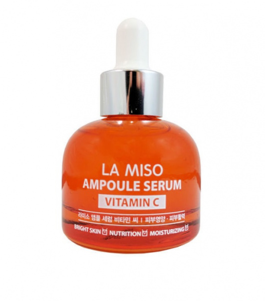 Ампульная сыворотка для лица с витамином C La Miso Ampoule Serum Vitamin C, 35 мл Ампульная сыворотка для лица с витамином C La Miso Ampoule Serum Vitamin C, 35 мл