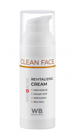 Крем восстанавливающий для лица анти-акне Woman's Bliss Anti-Acne Revitalizing Cream, 50 мл