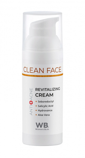 Крем восстанавливающий для лица анти-акне Woman's Bliss Anti-Acne Revitalizing Cream, 50 мл Крем восстанавливающий для лица анти-акне Woman's Bliss Anti-Acne Revitalizing Cream, 50 мл