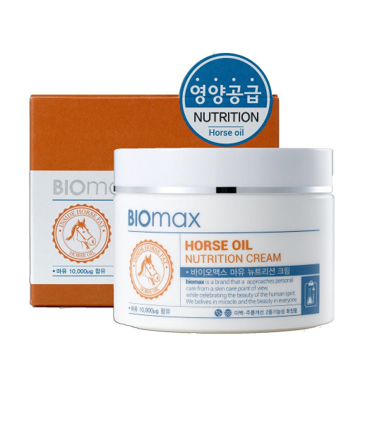 Питательный крем с лошадиным маслом BioMax Horse Oil Nutrition Cream, 100 мл Питательный крем с лошадиным маслом BioMax Horse Oil Nutrition Cream, 100 мл