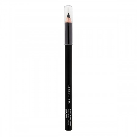 Карандаш-каял для глаз Черный Collection Kohl Eyeliner Precision Colour Black S9141, 4 гр