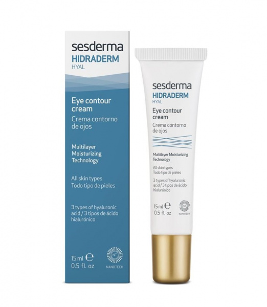 Крем-контур для зоны вокруг глаз Hidraderm Hyal Eye Contour Cream, 15 мл Крем-контур для зоны вокруг глаз Hidraderm Hyal Eye Contour Cream, 15 мл