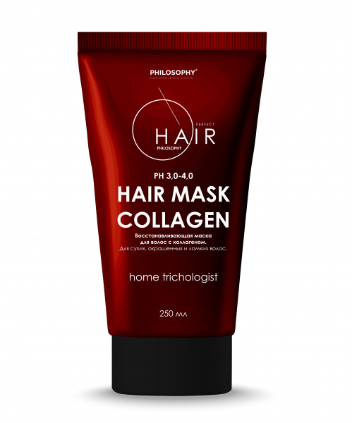 Восстанавливающая маска для волос с коллагеном Philosophy Perfect Hair Mask Collagen, 250 мл